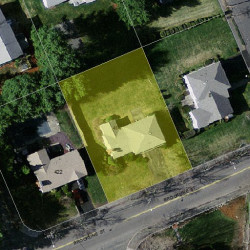 414 Brookline St, Newton MA 02459-3145 aerial view