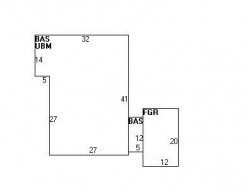 68 Clearwater Rd, Newton MA  02462-1104 floor plan