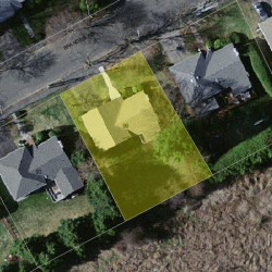 99 Brandeis Rd, Newton MA  02459-2707 aerial view