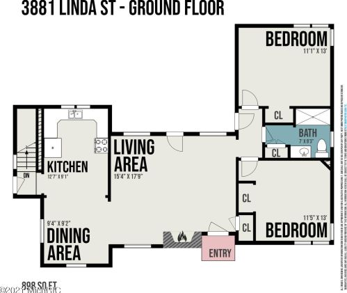 3881 Linda St, Meskegon MI 49444-4027 exterior