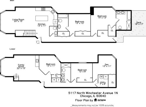 5117 Winchester Ave, Chicago IL  60609-5652 exterior