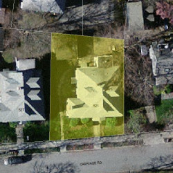 521 Commonwealth Ave, Newton MA 02459-1601 aerial view