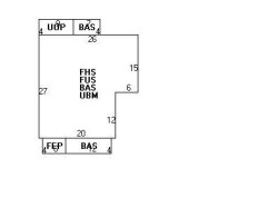 92 Allison St, Newton MA 02458-1028 floor plan