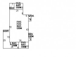 378 Walnut St, Newton MA 02460-1957 floor plan