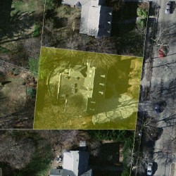 941 Centre St, Newton MA 02459-1235 aerial view