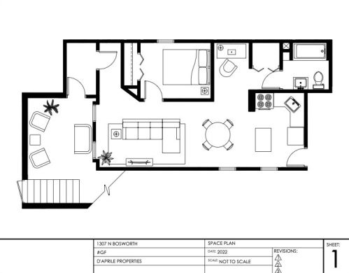 1307 Bosworth Ave, Chicago IL 60642-2341 exterior