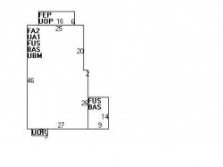 257 Cabot St, Newton MA 02460-2034 floor plan