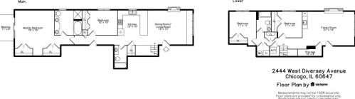 2444 Diversey Ave, Chicago IL  60647-6635 exterior