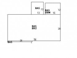 132 Brandeis Rd, Newton MA  02459-2745 floor plan