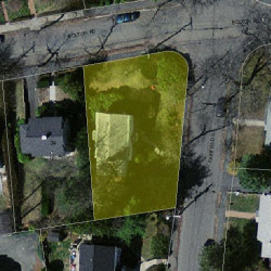 37 Fairfield St, Newton MA  02460-2127 aerial view