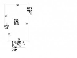 1595 Centre St, Newton MA  02461-1256 floor plan