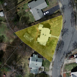 24 Morrill St, Newton MA 02465-1361 aerial view