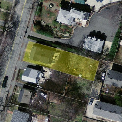 266 Cherry St, Newton MA 02465-1605 aerial view