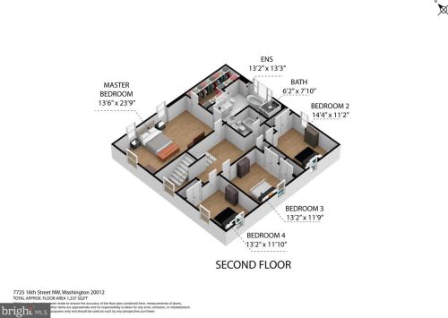 7725 16th St, Washington DC  20012-1460 exterior