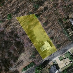 55 Goddard St, Newton MA  02461-1917 aerial view