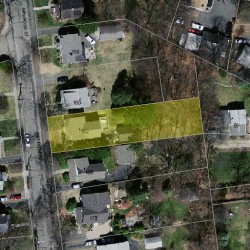 162 Melrose St, Newton MA 02466-1111 aerial view