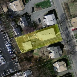 25 Dalby St, Newton MA 02458-1030 aerial view