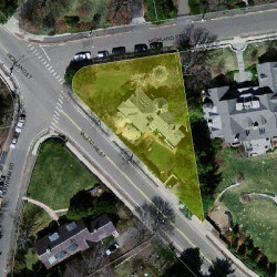 12 Valentine St, Newton MA  02465-3018 aerial view