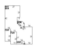 505 Crafts St, Newton MA 02465-1702 floor plan