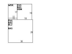 21 Westbourne Rd, Newton MA 02459-1617 floor plan