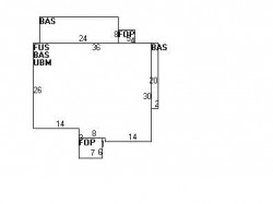 69 Montrose St, Newton MA  02458-2726 floor plan