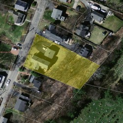 52 Cummings Rd, Newton MA 02459-1753 aerial view