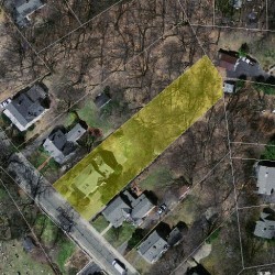 656 Grove St, Newton MA 02462-1319 aerial view