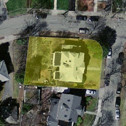 46 Morton Rd, Newton MA 02459-1044 aerial view