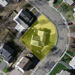 36 Bontempo Rd, Newton MA  02459-3640 aerial view