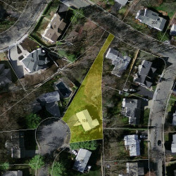 109 Lovett Rd, Newton MA  02459-3107 aerial view