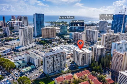 1624 Kanunu St, Honolulu HI  96814-2747 exterior