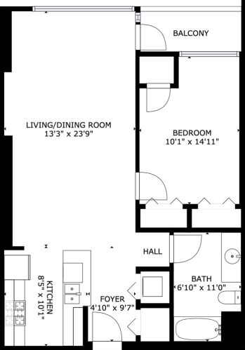 303 Ohio St, Chicago IL  60654-7963 exterior