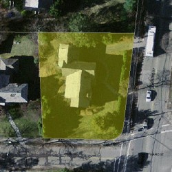 989 Centre St, Newton MA 02459-1267 aerial view