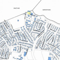 60 Farwell St, Newton MA 02460-1005 plot plan