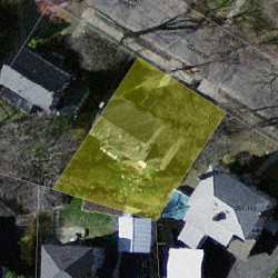 145 Clark St, Newton MA  02459-2426 aerial view