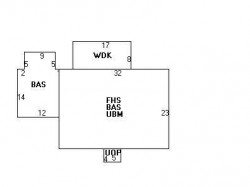 21 Carleton St, Newton MA  02458-1604 floor plan