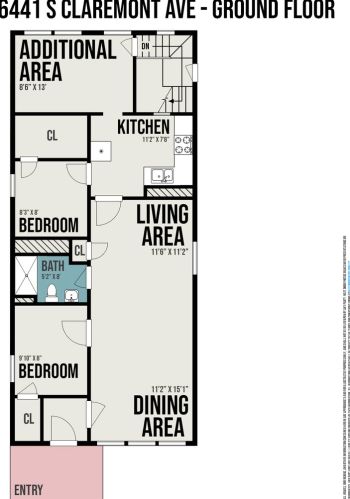 6441 Claremont Ave, Chicago IL 60645-5448 exterior