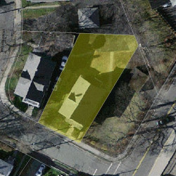 58 Capital St, Newton MA 02458-1332 aerial view