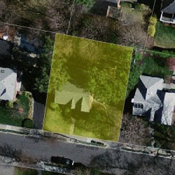 69 Montrose St, Newton MA  02458-2726 aerial view