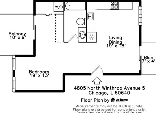 4805 Winthrop Ave, Chicago IL  60640-3613 exterior