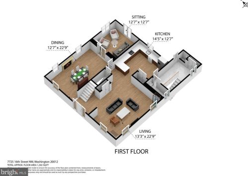 7725 16th St, Washington DC  20012-1460 exterior