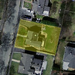 100 Fordham Rd, Newton MA 02465-1226 aerial view