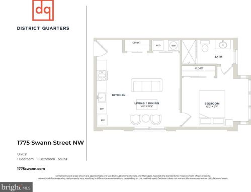 1775 Swann St, Washington DC  20009-8549 exterior