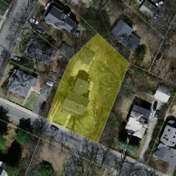 10 Fern St, Newton MA 02466-2207 aerial view