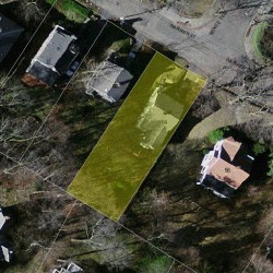 64 Warren St, Newton MA 02459-2360 aerial view