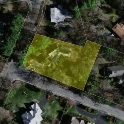 14 Oak Hill St, Newton MA  02459-3430 aerial view