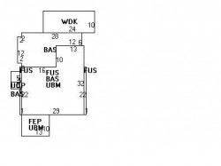115 Avalon Rd, Newton MA 02468-1611 floor plan