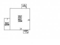 33 Bemis Rd, Newton MA  02460-1204 floor plan
