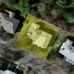 76 Cynthia Rd, Newton MA 02459-2834 aerial view