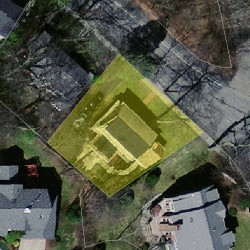 148 Mill St, Newton MA 02459-1022 aerial view